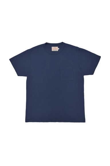 Dehen - Heavy Duty Pocket Tee - Navy - Flatlay
