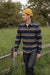 Bridge & Burn - Cole Slim Shirt - Coastline Stripe - Front