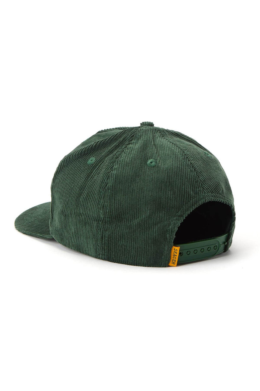 Seager - Bradley Cord Snapback - Green - Back