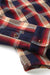 Outerknown - Blanket Shirt - Marine Nostalgic Plaid - Sleeve