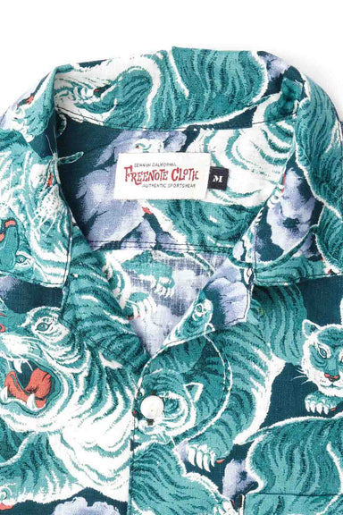 Freenote - Hawaiian SS - Turquoise Tiger - Collar