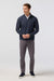 Mizzen+Main Easton Quarter Zip in Navy — Lifestyle view