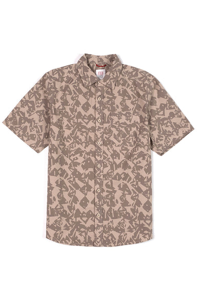 topo desert shirt ss cobblestone geo front 