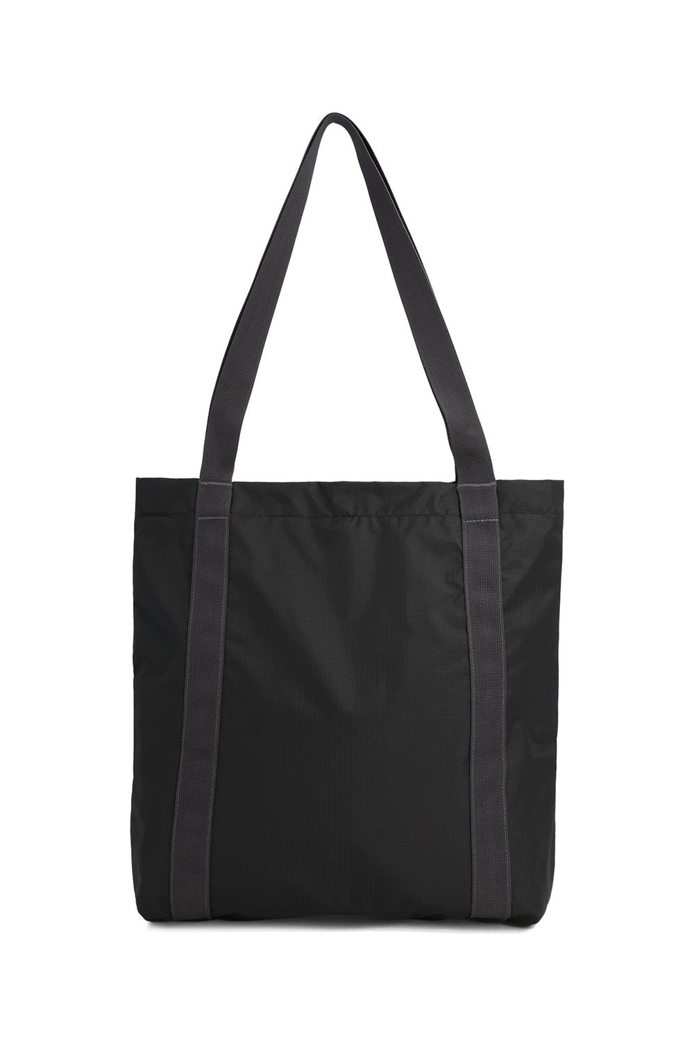 topo mountain essential tote black neutral back