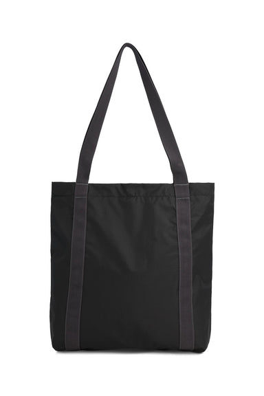 topo mountain essential tote black neutral back