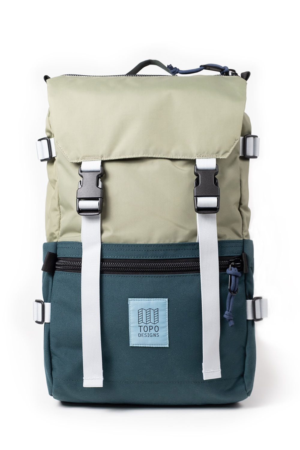 topo rover pack classic oil green dark pine front 
