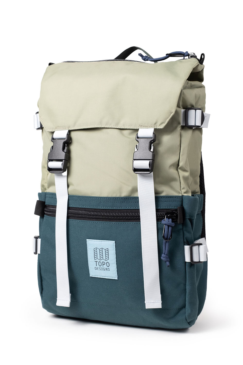topo rover pack classic oil green dark pine side