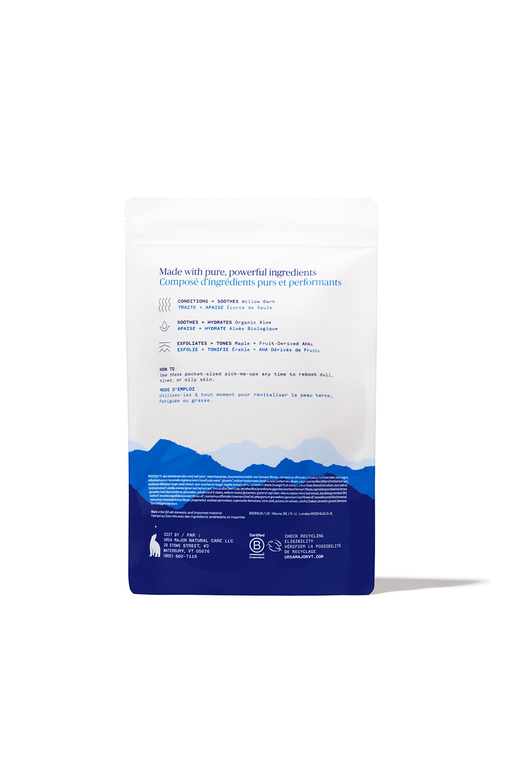 Ursa Major - Essential Face Wipes 20ct