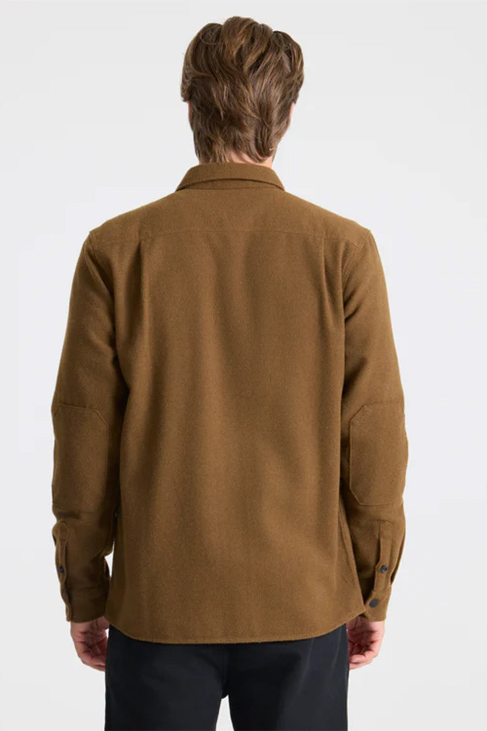 Roark - Nordsman Flannel LS - Otter - Back