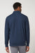 Travis Mathew - Cloud Quarter Zip 2.0 - Heather Blue Nights - Model Back
