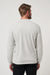 Travis Mathew Cloud Sweater in Heather Grey — Back view