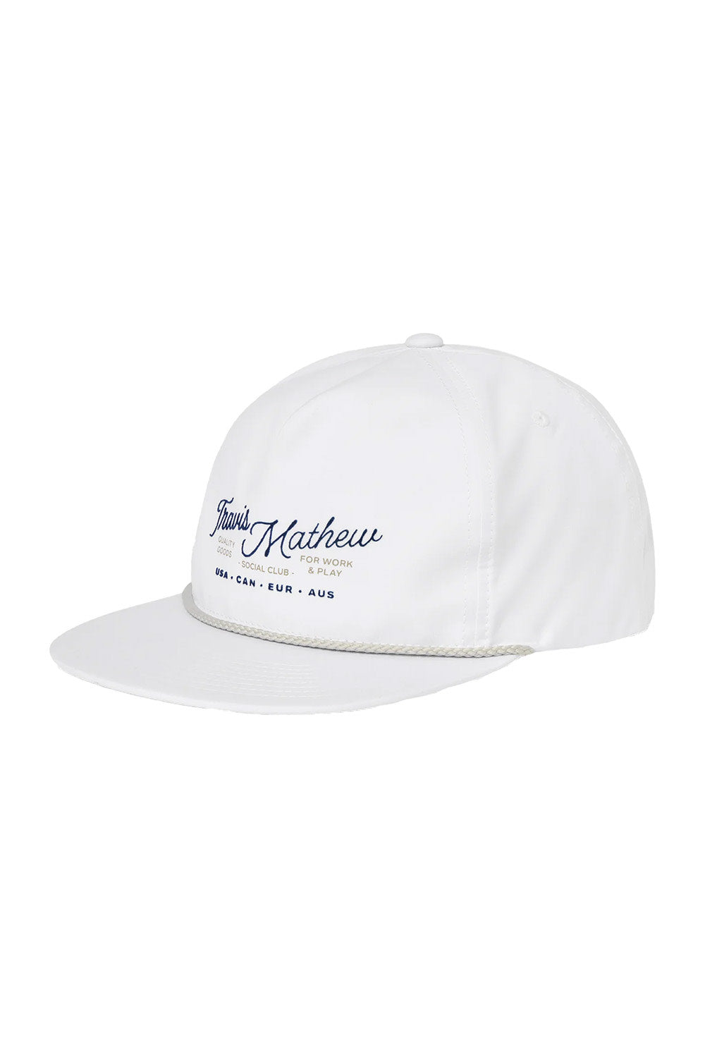 Travis Mathew - Gate Crasher Hat - White - Quarter