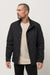 Travis Mathew Highlander Jacket in Black — Quarter view