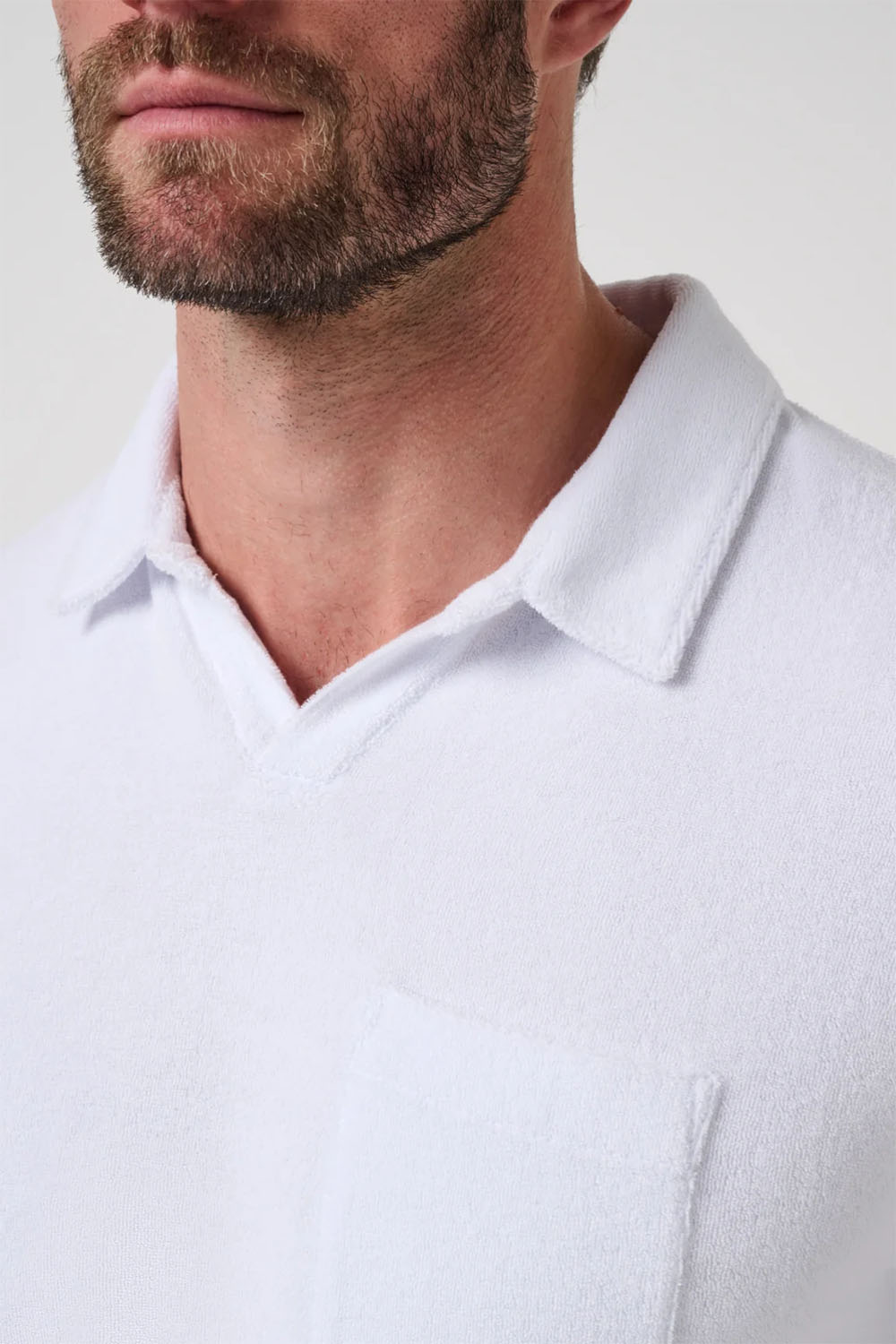 travis mathew beach club popover white detail