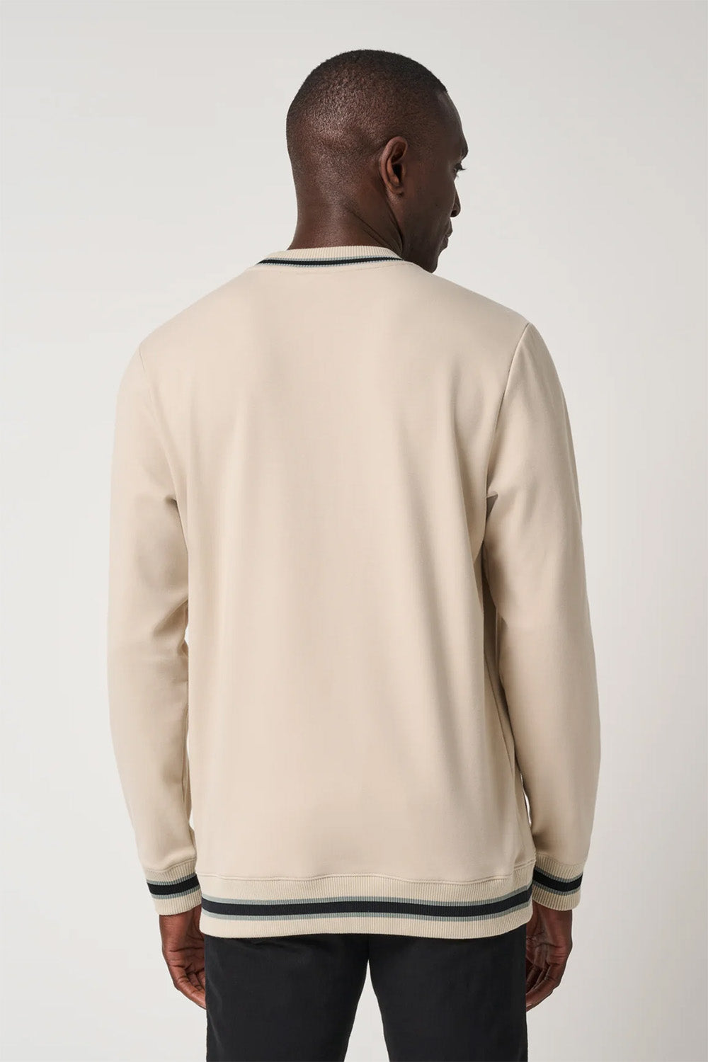 travis mathew cloud precision crew italian sand back