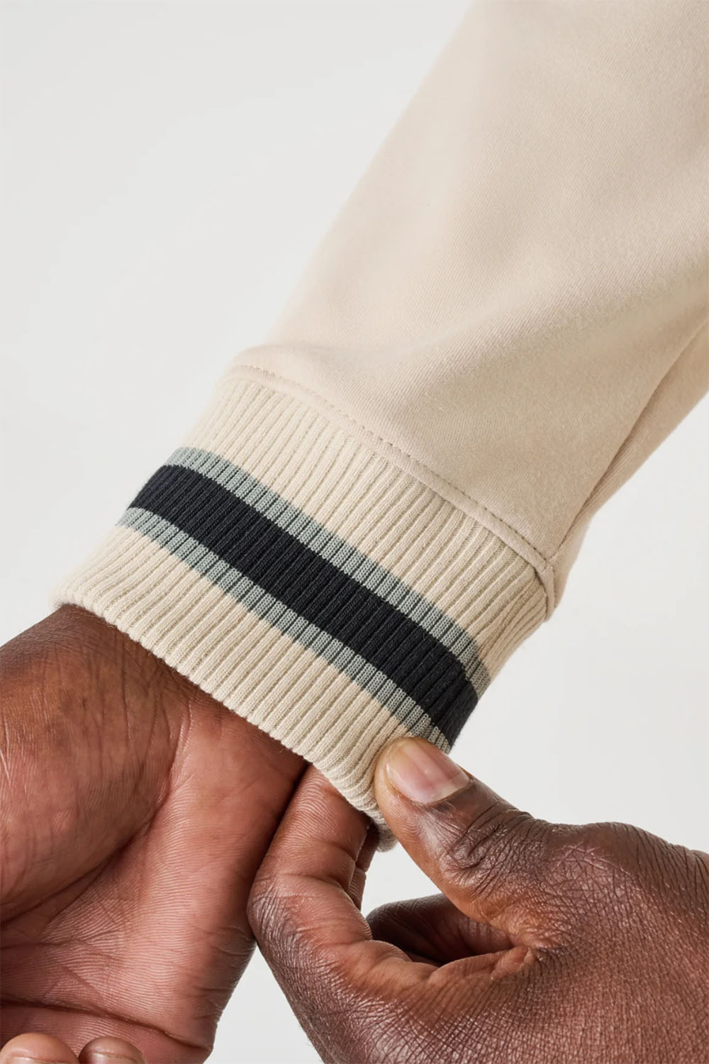 travis mathew cloud precision crew italian sand hem