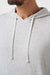 travis mathew cloud waffle hoodie light grey detail