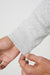 travis mathew cloud waffle hoodie light grey sleeve