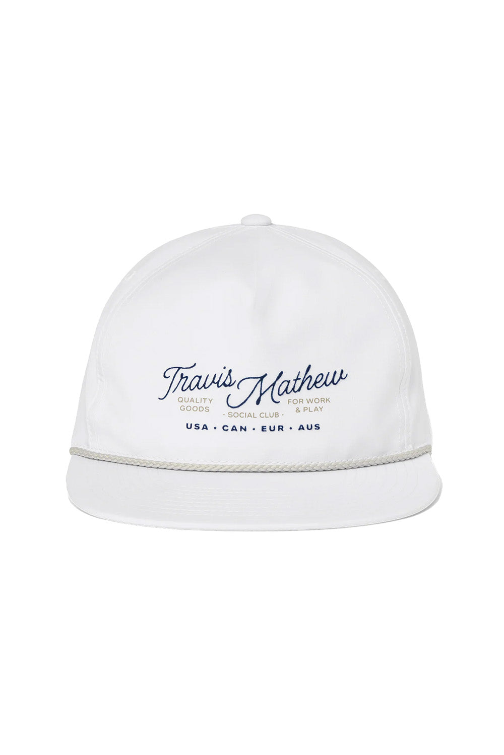 travis mathew gate crasher white front