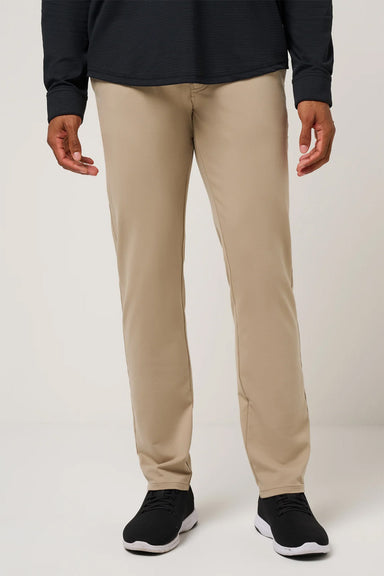 travis mathew legacy stretchknit weathered teak front