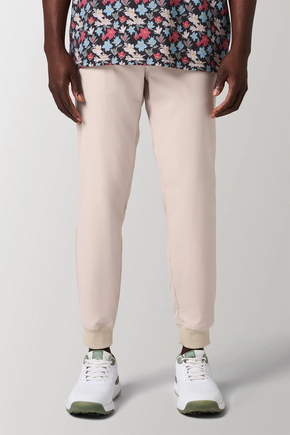 travis mathew otc 2.0 jogger italian sand front