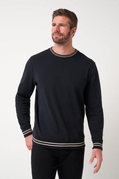 travis mathew social club cloud crew black front