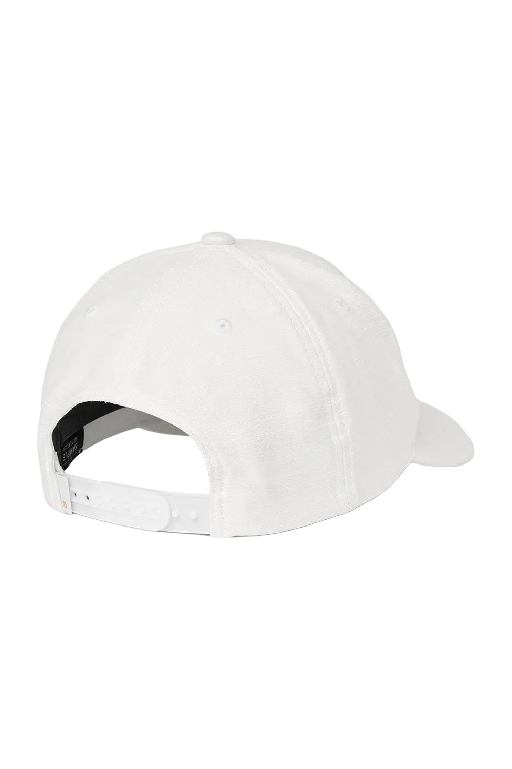 travis mathew social club hat white back