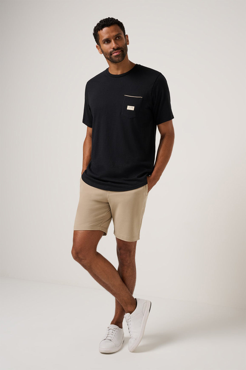 travis mathew social club tee black