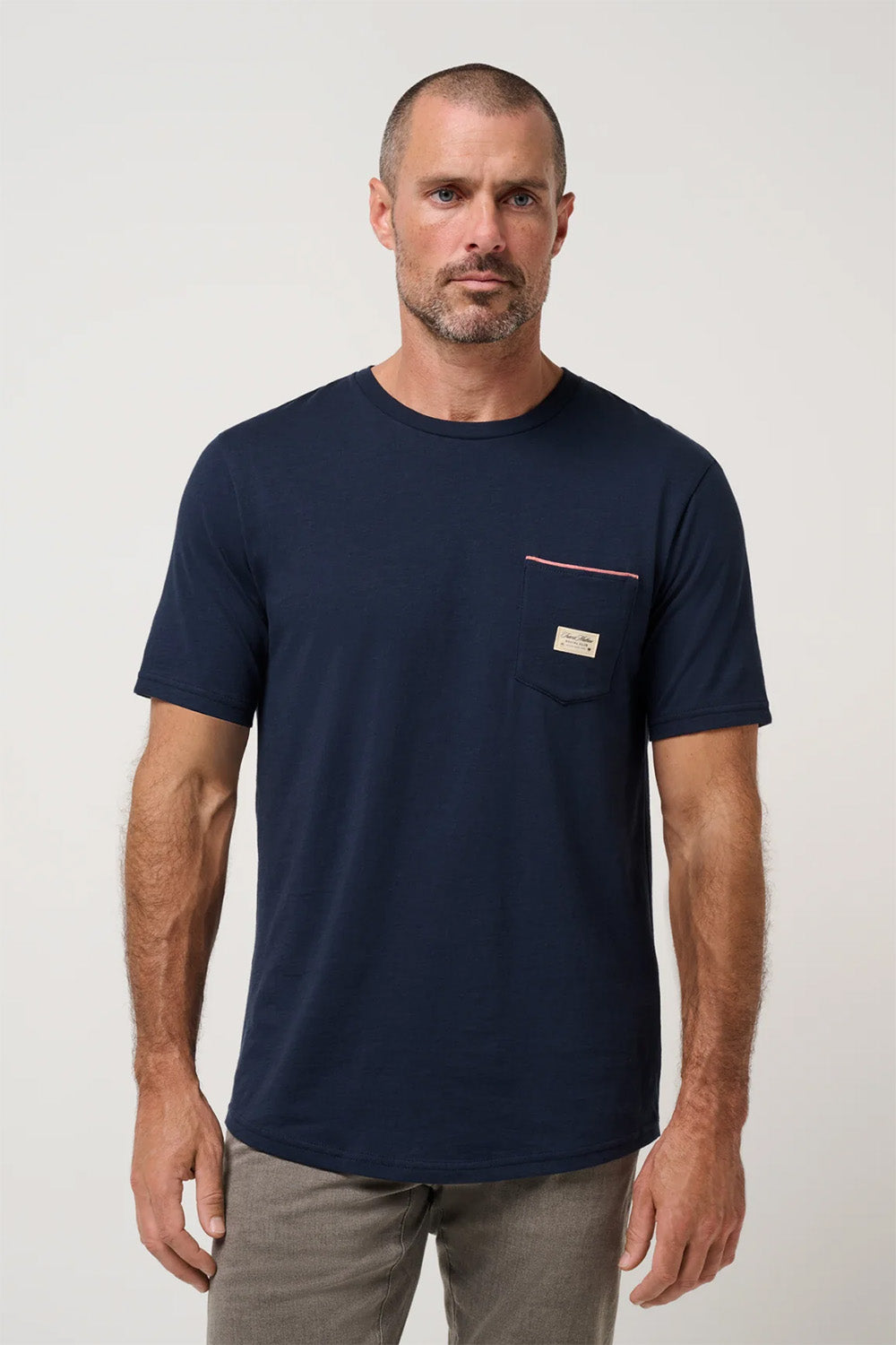 travis mathew social club tee total eclipse front