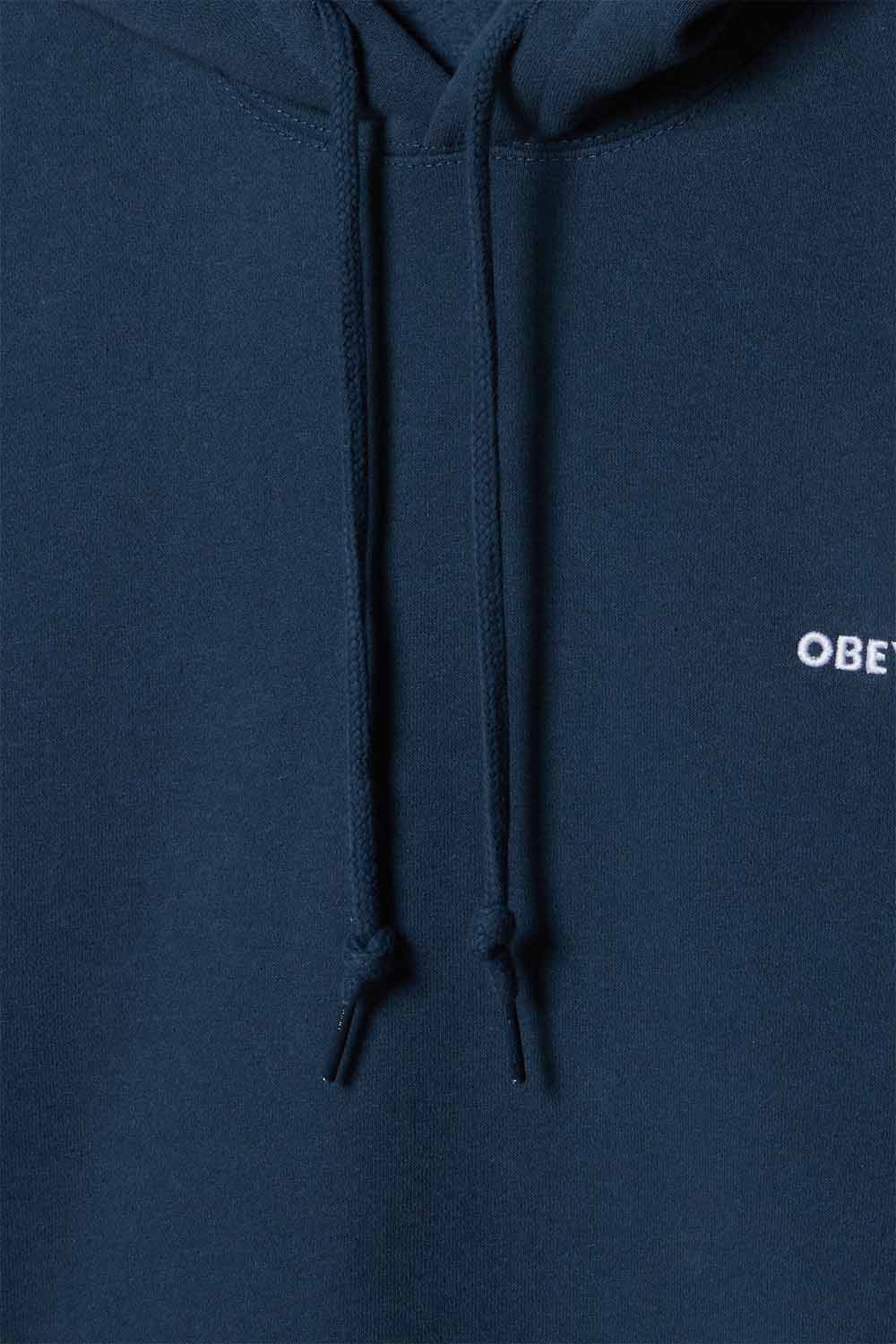 Obey ESTABLISHED WORKS BOLD HOOD II Dark Denim Detail