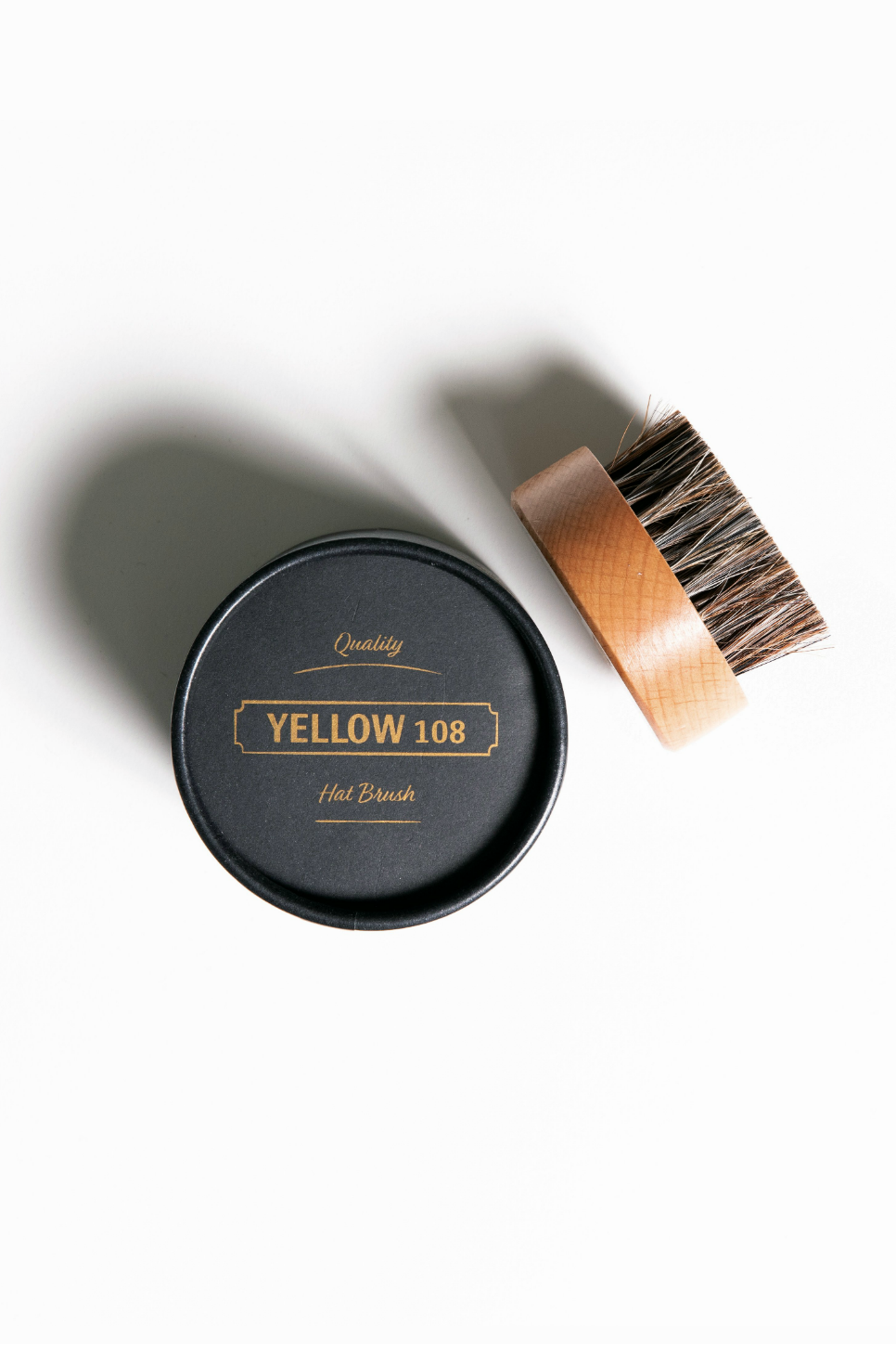 Yellow 108 - Hat Brush - Dark