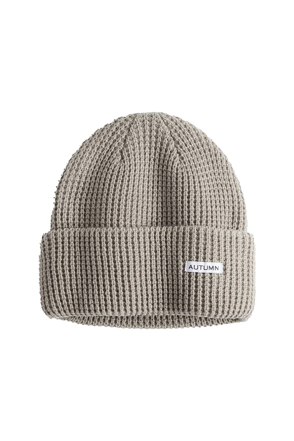 Autumn - Select Waffle Beanie - Stone