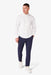 Mizzen + Main - Ellis Oxford - White Solid - Front
