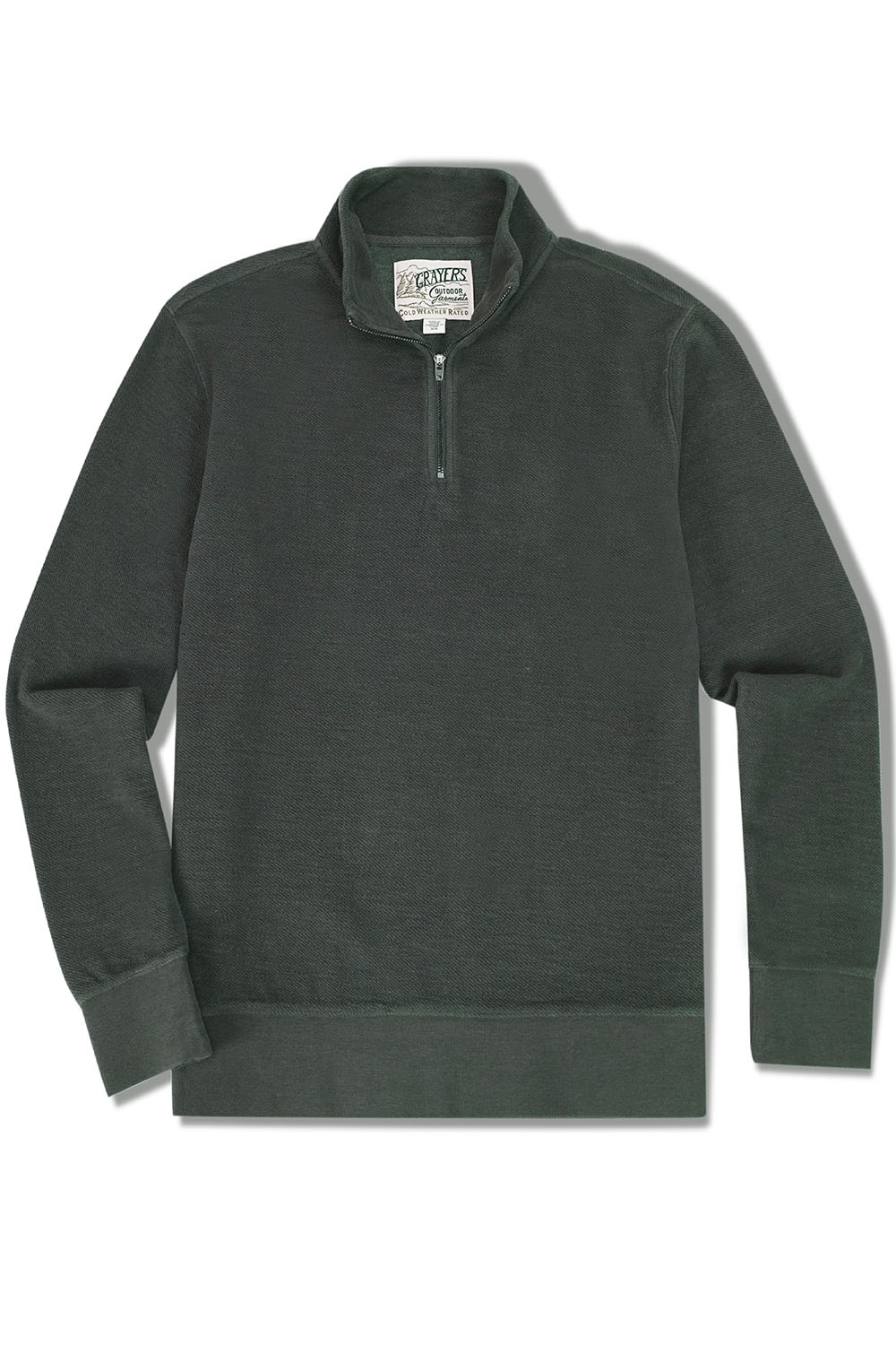 Grayers - Dunlop Reverse Fleece 1/4 Zip - Beluga