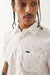 Brixton Charter Print Short Sleeve in White/Geo — Detail view
