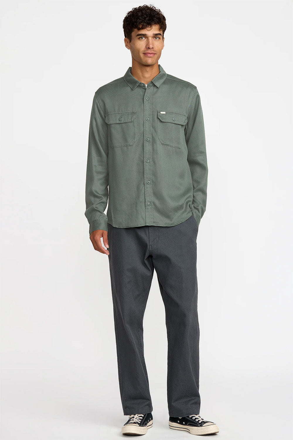 RVCA VACANCY UTILITY LS Jade