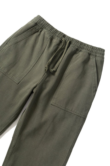 Service Works - Moleskin Chef Pants - Moss - Detail