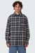 Thrills BARRIO LS FLANNEL SHIRT Black Front