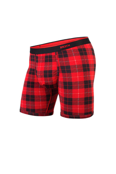 BN3TH - Classics Boxer Brief - Fireside Plaid Red - Front