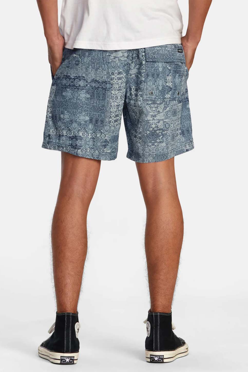 RVCA - Escape Beach Trip Short - Blue - Back