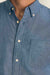 Faherty - Stretch Playa Shirt - Weathered Blue - Detail