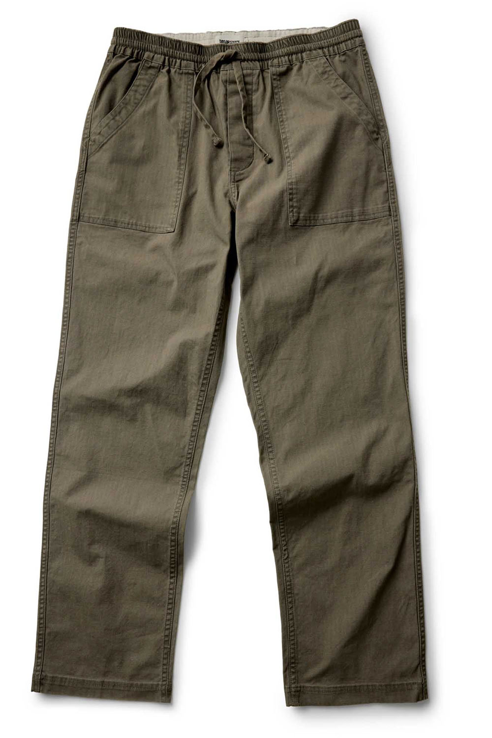 Taylor Stitch - The Breakwater Pant - Mushroom Ripstop - Flatlay