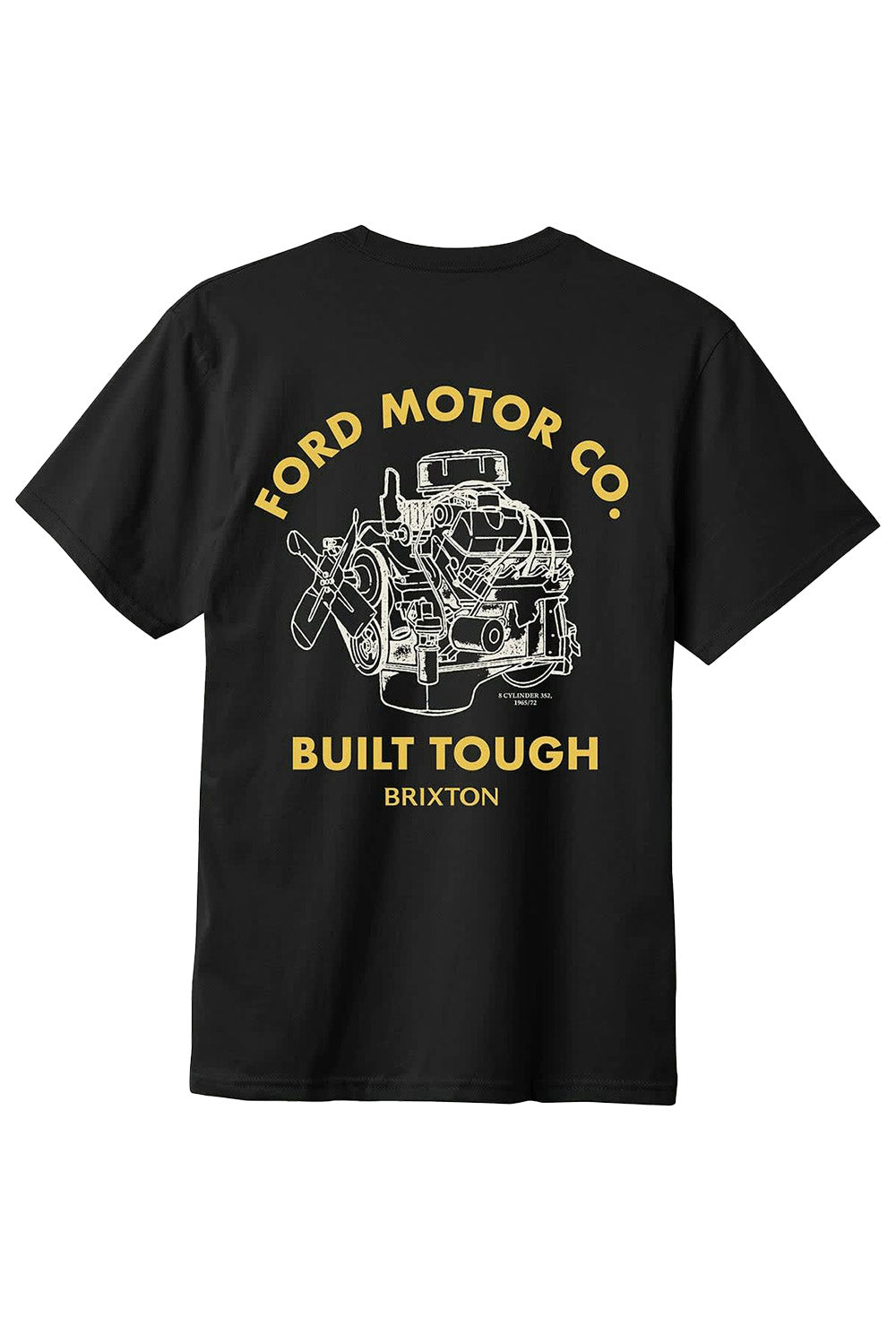 Brixton FORD BUILT TOUGH SS Burnt Rubber Back