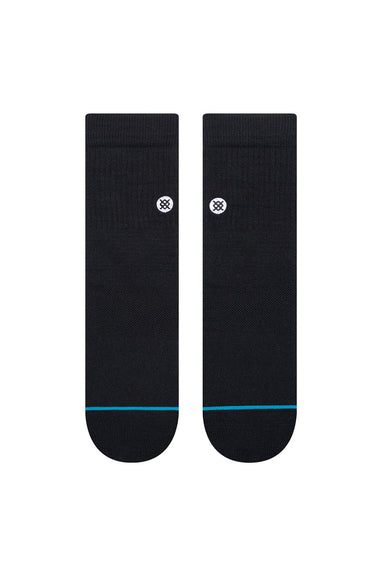 Stance - Icon Quarter - Black - Front