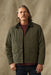Filson - Insulated Canvas Outfitter Jacket - Dark Olive - Model Front