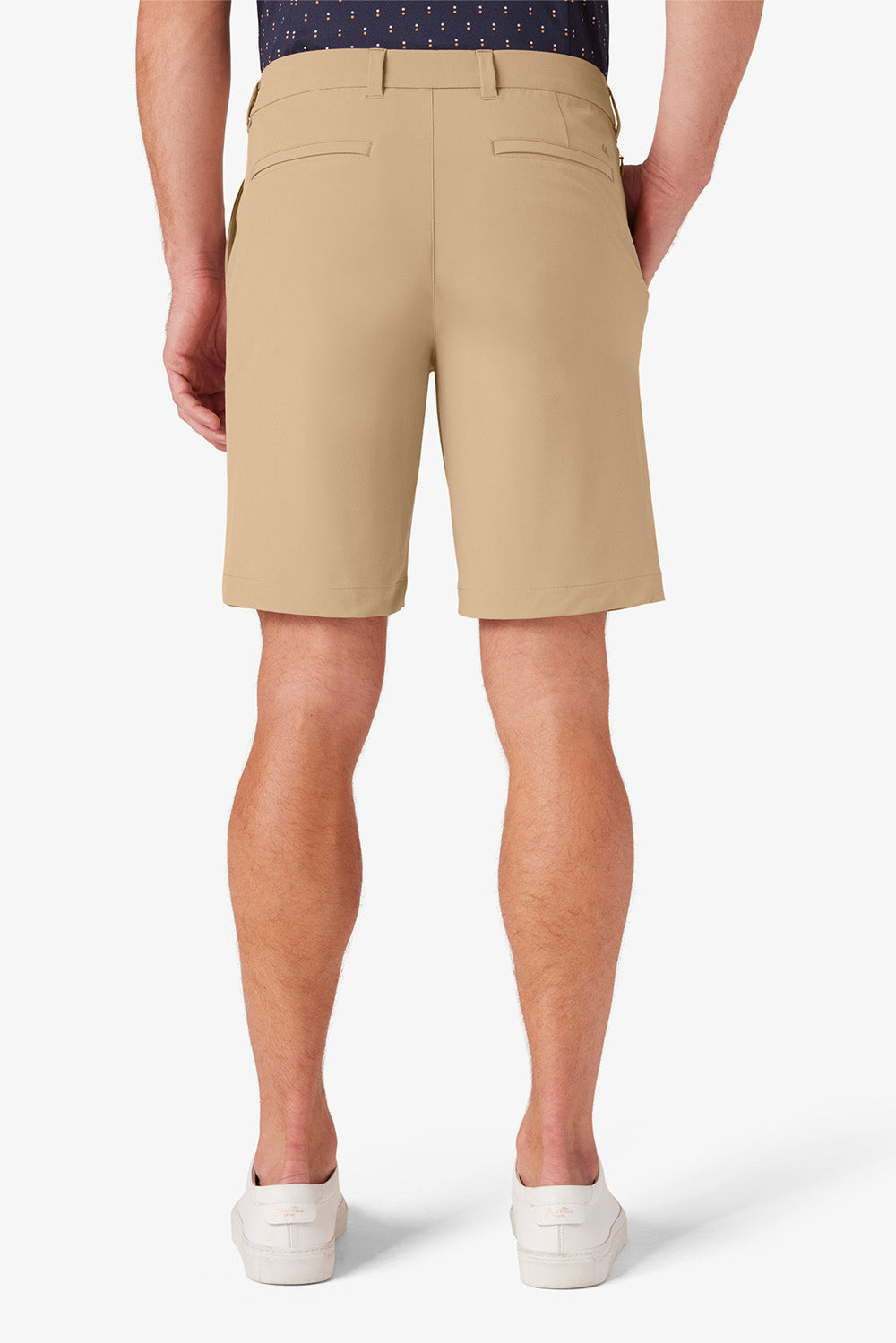 Mizzen + Main - Helmsman Short - Khaki Solid - Back