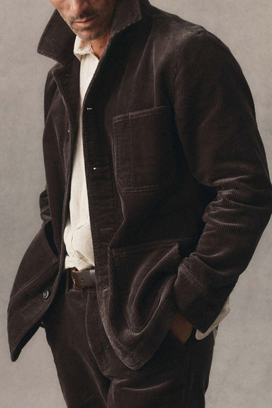 Taylor Stitch - Ojai Jacket - Soil Corduroy - Model