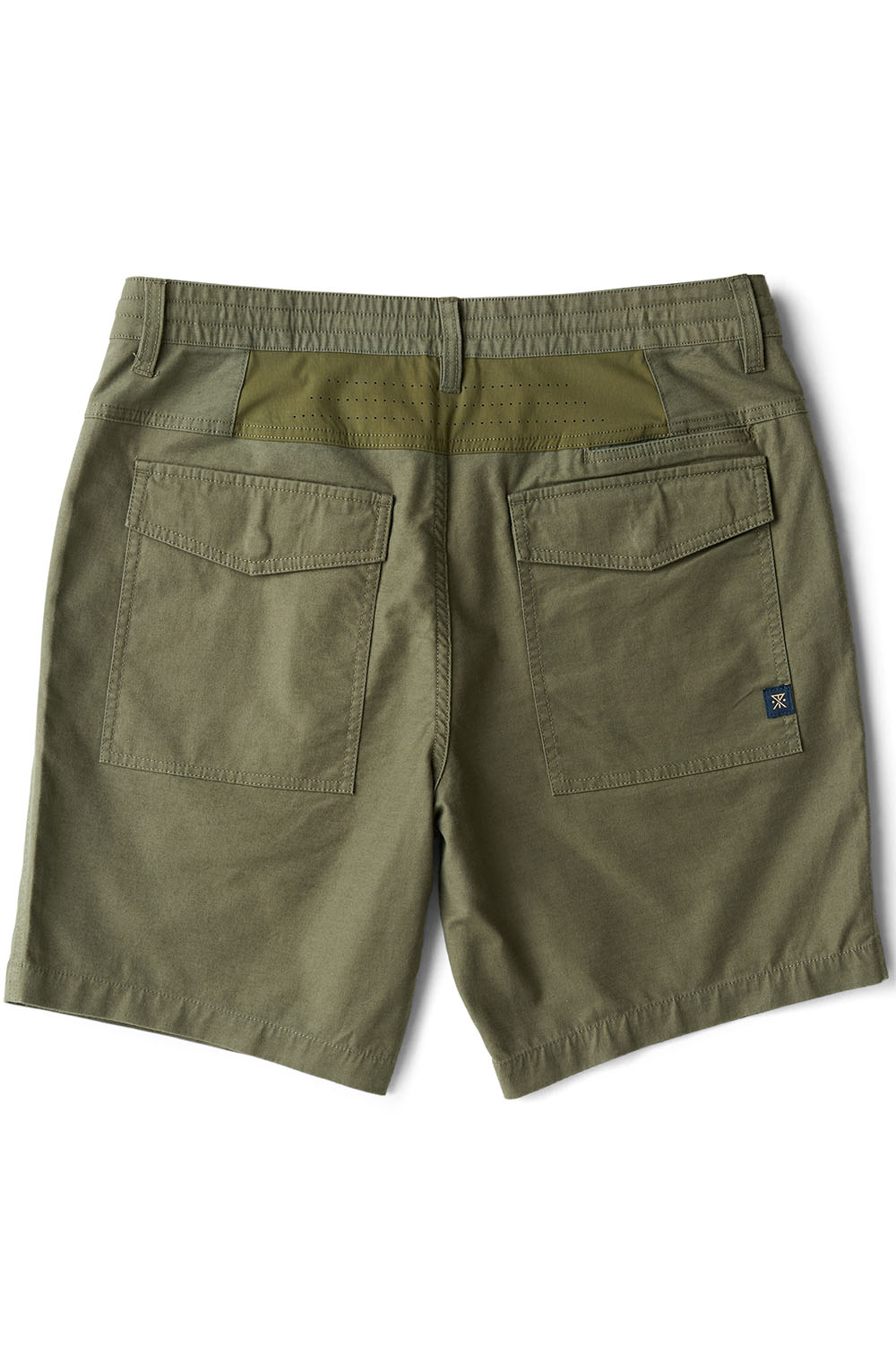 Roark - Layover Pro Traveler Short - Military - Back