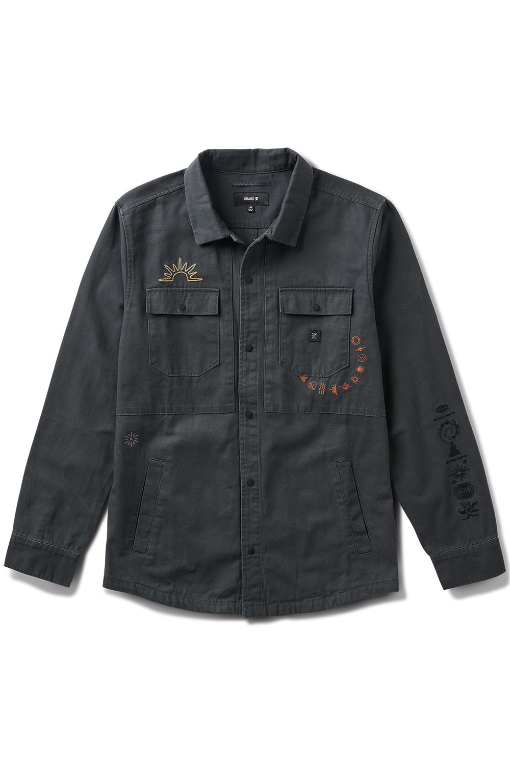 Roark HEBRIDES UNLINED Onyx Flatlay