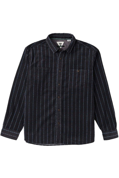 Vissla Rails Cord Shirt in Phantom — Front view
